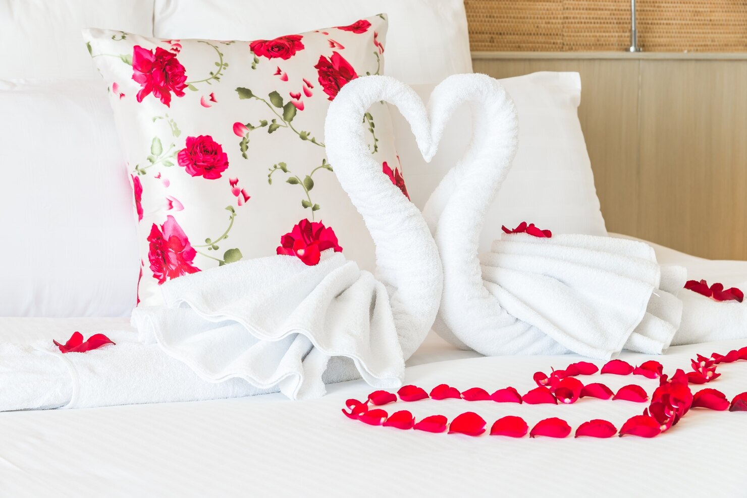 Comfortable home with textiles